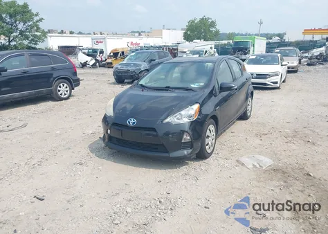 2012 Toyota Prius C Three from USA, damaged, VIN JTDKDTB3XC1505015